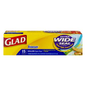 Glad Freezer Bags - 1 Gallon