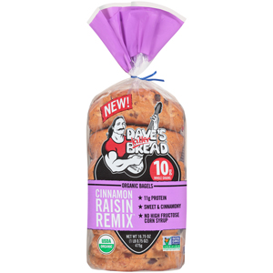Daves Killer Bagels - Organic Cinnamon Raisin Remix