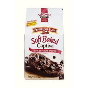 Pepperidge Farm Captiva Soft Dark Choc Brownie