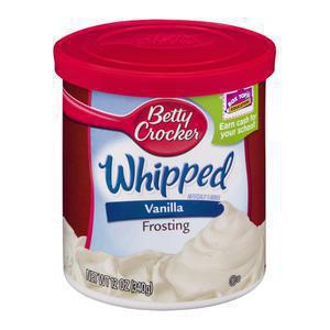 Betty Crocker Whipped Vanilla Frosting