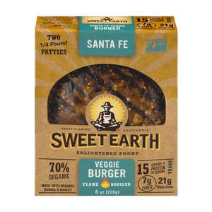 Sweet Earth Veggie Burger - Santa Fe
