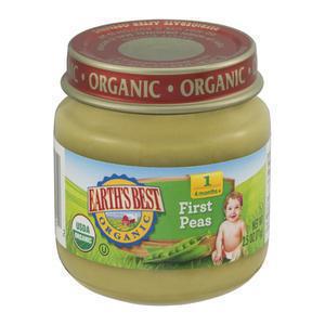 Earths Best Baby - 1st Peas