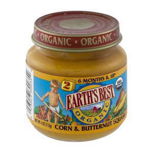Earths Best Baby - 2nd Corn & Squash
