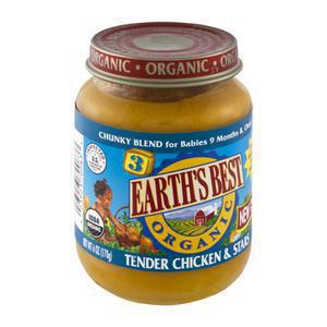 Earths Best Baby 3rd Chicken & Stars