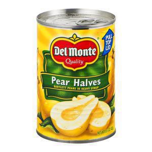 Del Monte Pear Halves in Syrup