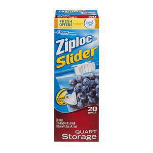 Ziploc Storage Bags Quart