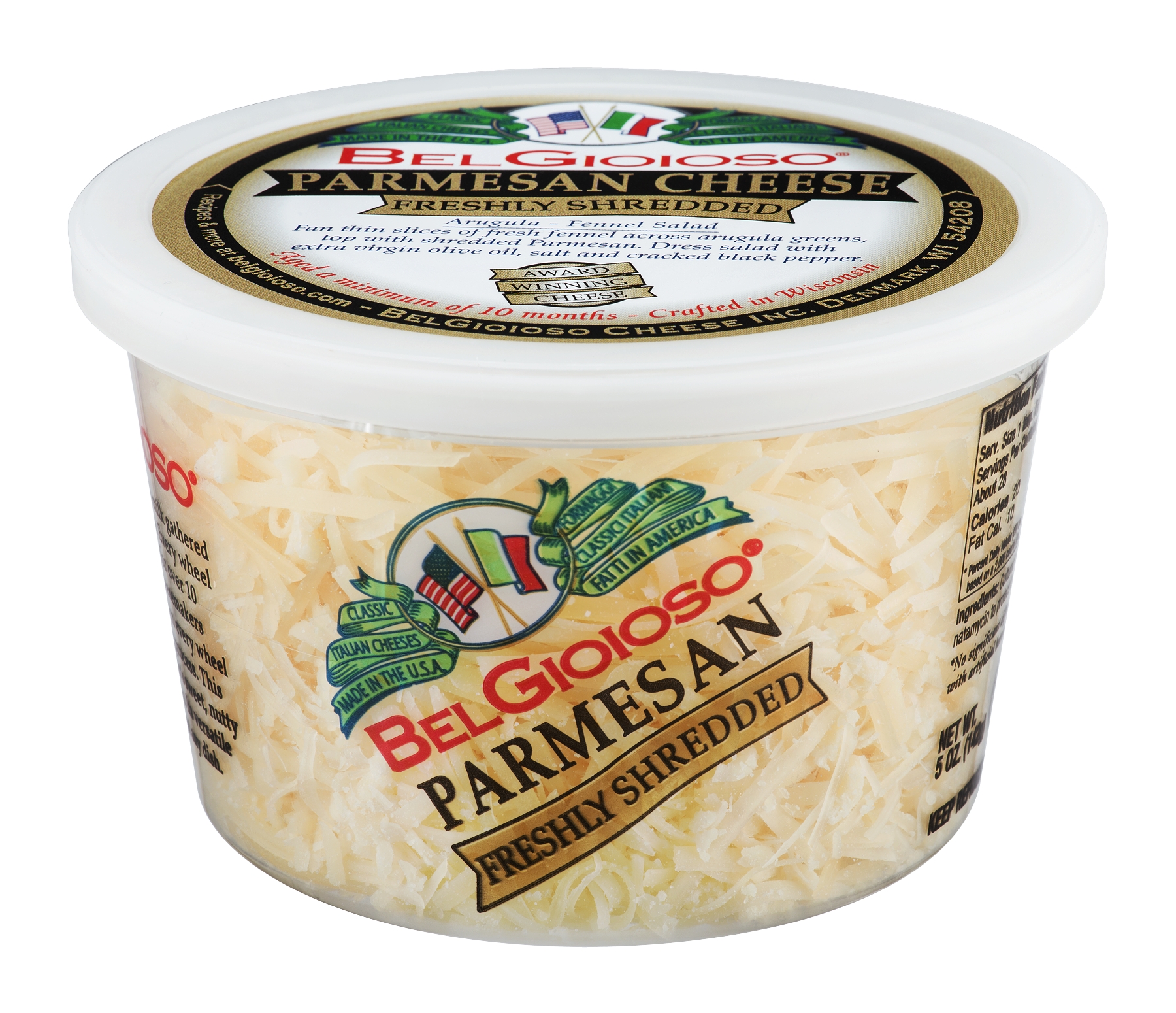 Belgioioso Parmesan - Shredded Cup