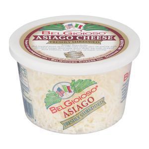 Belgioioso Asiago Cheese - Shredded