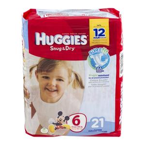 Huggies Diapers #6 Over 35 lbs