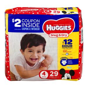 Huggies Diapers #4 22-37 lbs