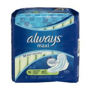 Always Super Long Maxipad w/ Wings