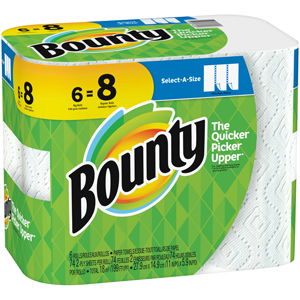 Bounty White Paper Towel - Select a Size