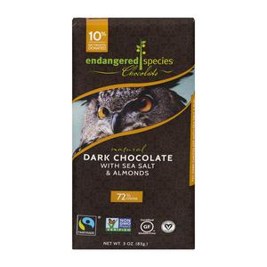 Endangered Species Dark Choc w/ Almonds