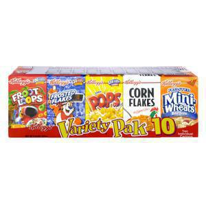 Kelloggs Variety Pack Cereal