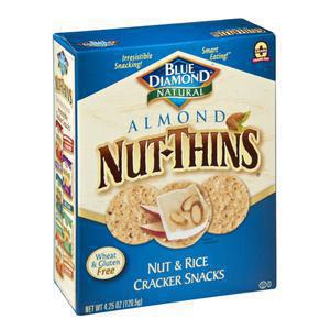 Blue Diamond Almond Nut Thins - Gluten Free