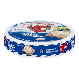 Laughing Cow Plain Wedge - Swiss
