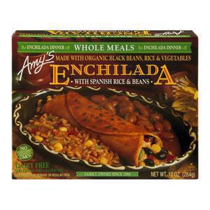 Amys Black Bean Enchilada Whole Meal