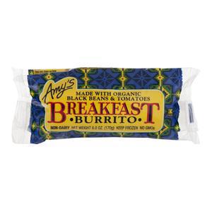 Amys Burrito - Breakfast with Black Beans