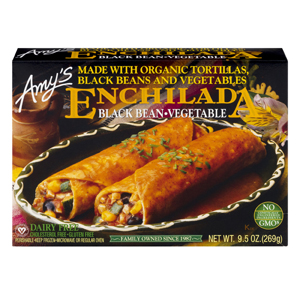 Amys Black Bean Enchilada