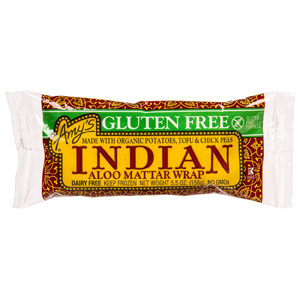Amys Indian Aloo Mattar Wrap
