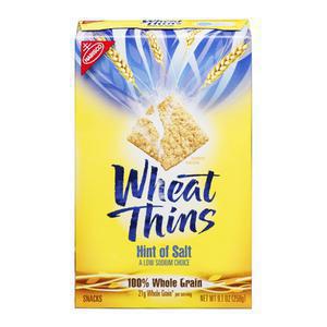 Wheat Thins Cracker - Low Sodium