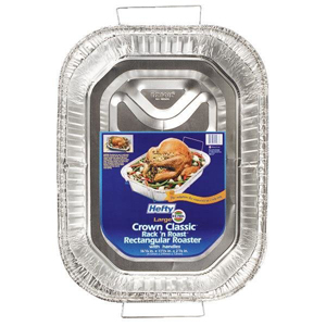 Aluminum Rack Roaster with Handles