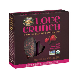 Natures Path Love Crunch BARS - Dark Chocolate Red Berries