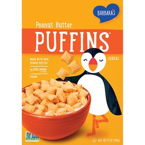 Barbaras Bakery Puffins - Peanut Butter
