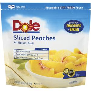 Dole Frozen Sliced Peaches