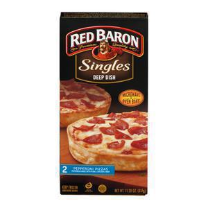 Red Baron Deep Dish Pepperoni Singles