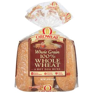 Oroweat Hot Dog Buns - Wheat