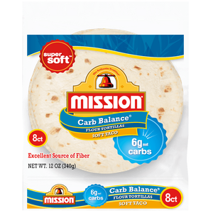 Mission Carb Balance Flour Tortillas Taco