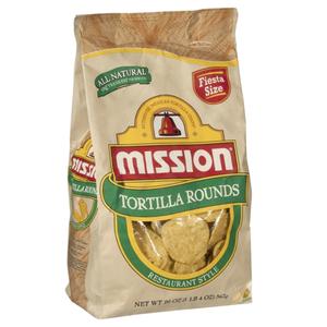 Mission Tortilla Chips Rounds