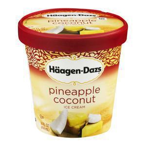 Haagen Dazs Pineapple Coconut