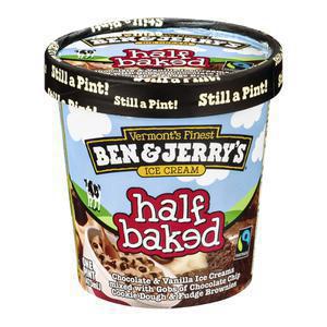Ben and Jerry`s Half Baked BJS