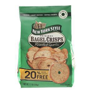 NY Style Bagel Crisps - Roasted Garlic
