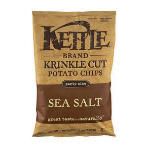 Kettle Chips Sea Salt - Krinkle Cut