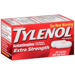 Tylenol Extra Strength Caplets