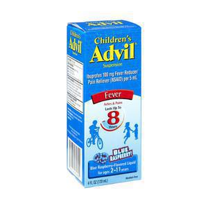Children`s Liquid Advil - Blue Raspberry