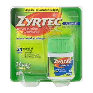 Zyrtec Allergy Relief