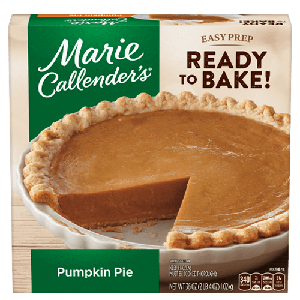 Marie Callender Pumpkin Pie