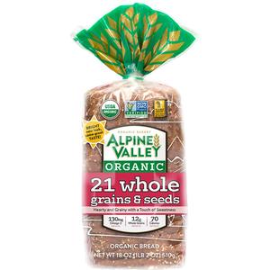 Alpine Valley Organic Bread - 21 Whole Grain