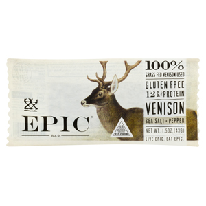 Epic Bar - Venison Sea Salt Pepper