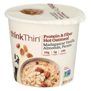 Think Thin Oatmeal Cup - Vanilla Almond Pecan