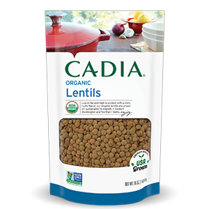 Cadia Organic Dry Beans - Lentils