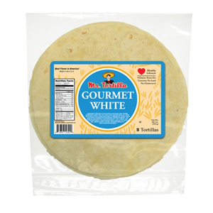 Mr Tortilla - Gourmet White Flour Tortillas 8 inch