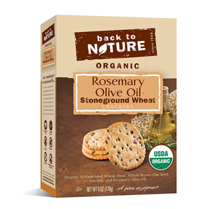 Back to Nature Crackers - Rosemary Olive Oil