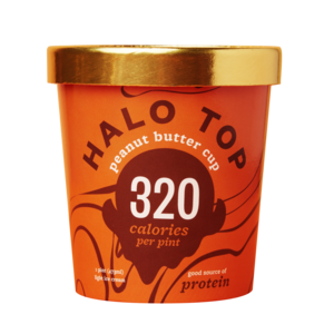 Halo Top Light Ice Cream - Peanut Butter Cup