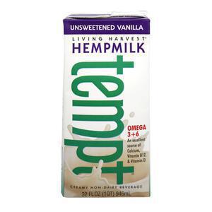 Living Harvest Tempt Hemp Milk - Vanilla Unsweetened