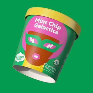 Coconut Bliss Ice Cream Mint Galactica